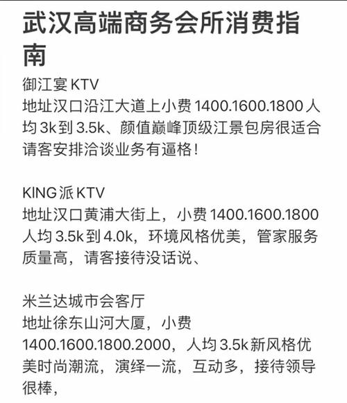 武汉会所价格全揭秘：从98元到上千元，如何选择不被坑？
